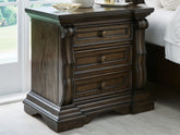 Best Deals Furniture - Ashley Furniture - Maylee Nightstand - Three Drawer Night Stand - B947-93