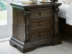 Best Deals Furniture - Ashley Furniture - Maylee Nightstand - Three Drawer Night Stand - B947-93
