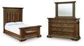 Best Deals Furniture - Ashley Furniture - Frantanna Queen Panel Bed, Dresser and Mirror - Queen Panel Bed, Dresser and Mirror - PCB949B3