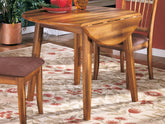 Best Deals Furniture - Ashley Furniture - Berringer Dining Drop Leaf Table - Round DRM Drop Leaf Table - D199-15