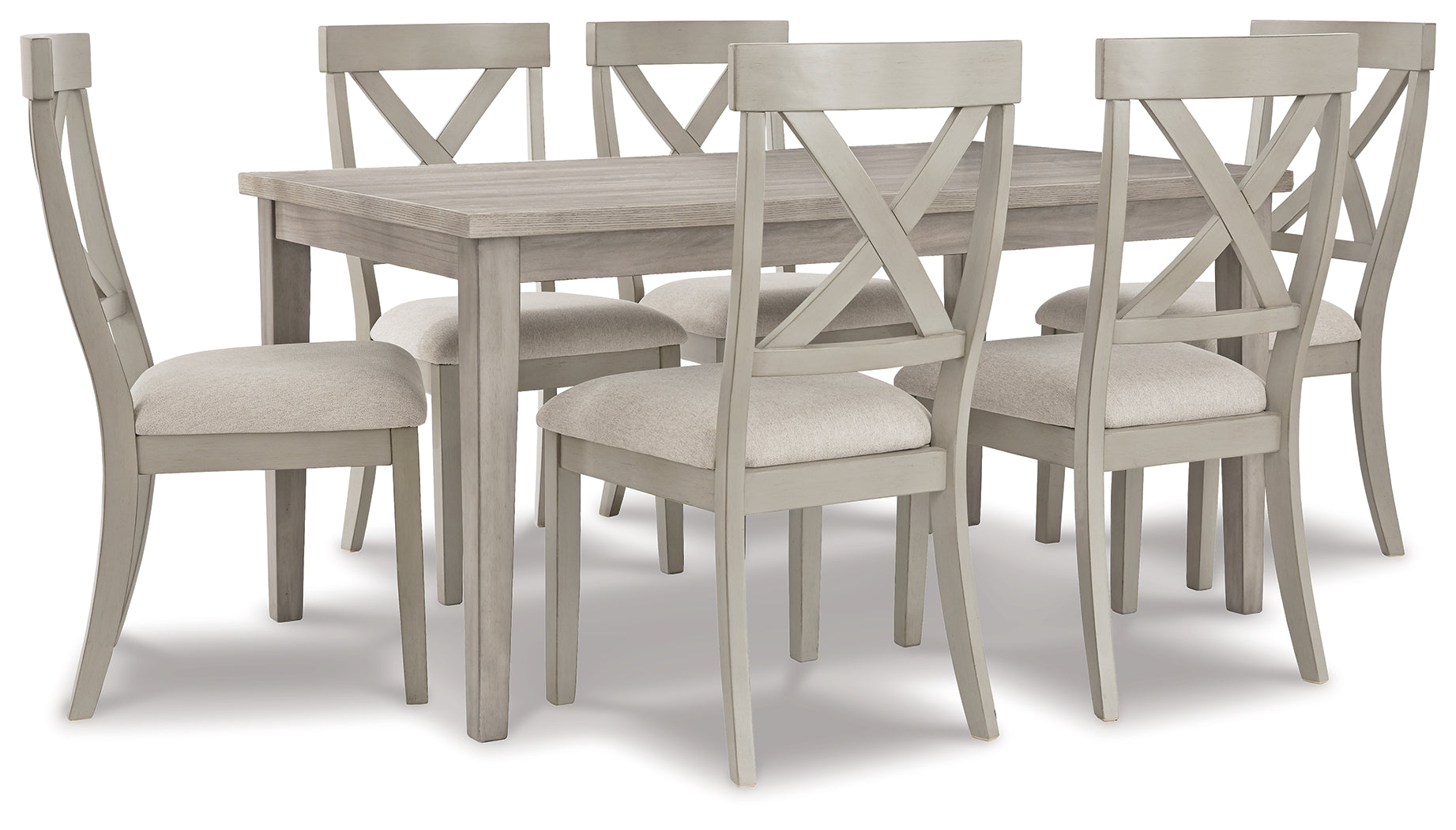 Best Deals Furniture - Ashley Furniture - Parellen Dining Table and 6 Chairs - Dining Table and 6 Chairs - D291D6