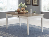 Best Deals Furniture - Ashley Furniture - Skempton Dining Table - RECT DRM Table w/Storage - D394-25