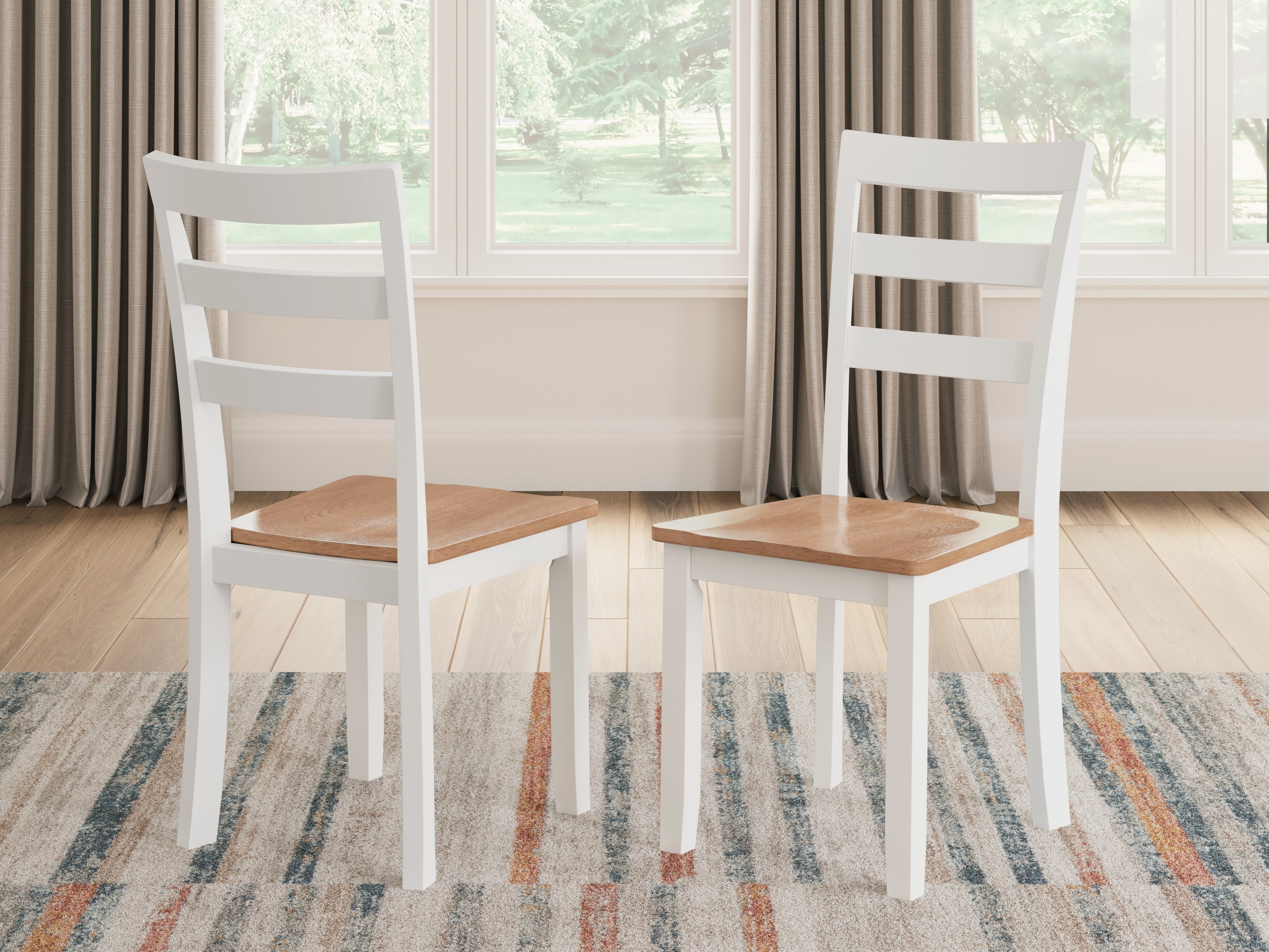 Best Deals Furniture - Ashley Furniture - Gesthaven Dining Chair (Set of 2) - Dining Chair (Set of 2) - D398-01X2