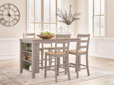 Best Deals Furniture - Ashley Furniture - Harperfeld Dining Table and 4 - Dining Table and 4 - PCD403D2