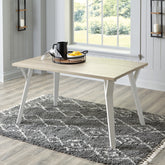 Best Deals Furniture - Ashley Furniture - Grannen Dining Table - Rectangular Dining Room Table - D407-25