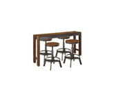 Best Deals Furniture - Ashley Furniture - Torjin Counter Height Dining Table with 4 Barstools - Counter Height Dining Table with 4 Barstools - D440D2