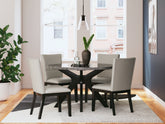 Best Deals Furniture - Ashley Furniture - Glinari Dining Table and 4 Chairs - Dining Table and 4 Chairs - D476D1