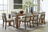 Best Deals Furniture - Ashley Furniture - Kraeburn Dining Table and 8 Chairs - Dining Table and 8 Chairs - D496D3