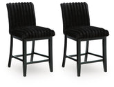 Best Deals Furniture - Ashley Furniture - Mervannie Counter Height Barstool (Set of 2) - Counter Height Barstool (Set of 2) - PCD571-124X2