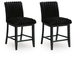 Best Deals Furniture - Ashley Furniture - Mervannie Counter Height Barstool (Set of 2) - Counter Height Barstool (Set of 2) - PCD571-124X2