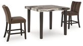 Jeshina Counter Height Dining Table and 2 Barstools