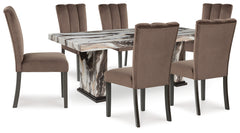 Best Deals Furniture - Ashley Furniture - Jeshina Dining Table and 6 Chairs - Dining Table and 6 Chairs - PCD581D5