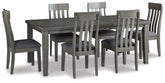 Best Deals Furniture - Ashley Furniture - Hallanden Dining Table and 6 Chairs - Dining Table and 6 Chairs - D589D6