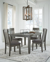 Best Deals Furniture - Ashley Furniture - Hallanden Dining Table and 4 Chairs - Dining Table and 4 Chairs - D589D1