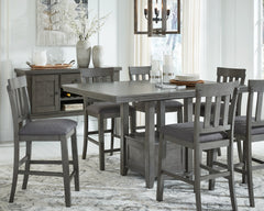 Best Deals Furniture - Ashley Furniture - Hallanden Counter Height Dining Extension Table - RECT DRM Counter EXT Table - D589-42