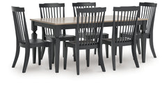 Brenkerton Dining Table and 6 Chairs