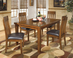 Best Deals Furniture - Ashley Furniture - Ralene Dining Table with 4 Chairs - Dining Table with 4 Chairs - D594D6
