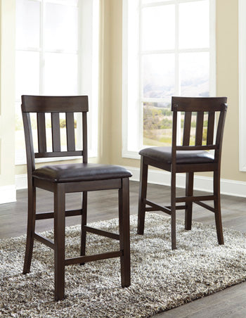 Best Deals Furniture - Ashley Furniture - Haddigan Counter Height Bar Stool (Set of 2) - Counter Height Bar Stool (Set of 2) - D596-124X2