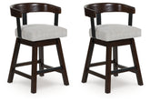 Best Deals Furniture - Ashley Furniture - Haddigan Counter Height Barstool (Set of 2) - Counter Height Barstool (Set of 2) - D596-224X2