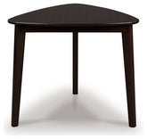 Best Deals Furniture - Ashley Furniture - Mallenette Dining Table - Triangle Dining Room Table - PCD607-16
