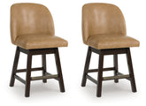 Best Deals Furniture - Ashley Furniture - Neymorton Counter Height Barstool (Set of 2) - Counter Height Barstool (Set of 2) - D618-324X2