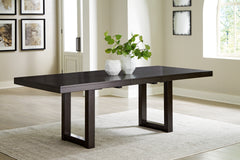 Best Deals Furniture - Ashley Furniture - Neymorton Dining Extension Table - RECT DRM Butterfly EXT Table - D618-35