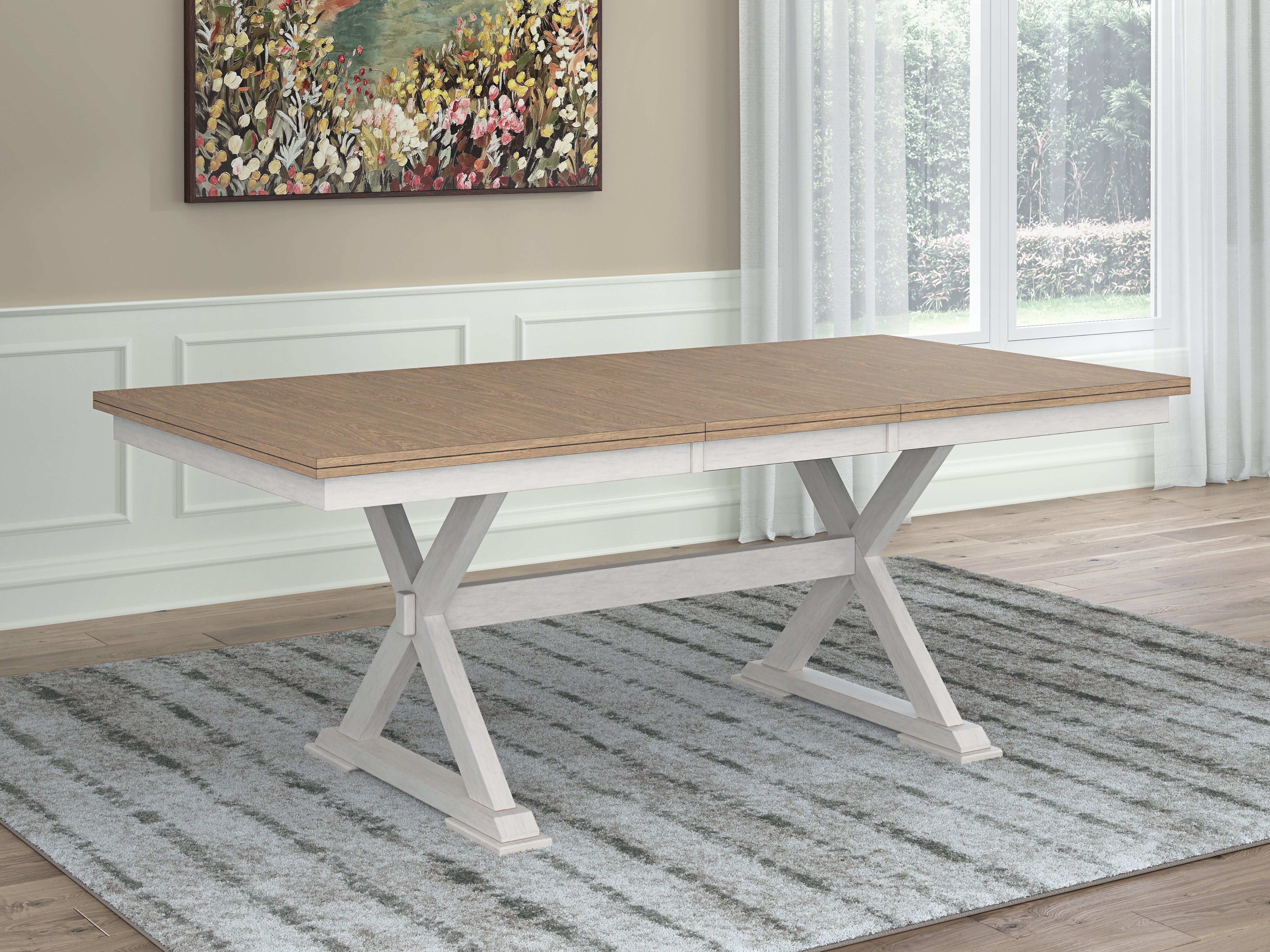 Best Deals Furniture - Ashley Furniture - Purlaney Dining Butterfly Extension Table - RECT DRM Butterfly EXT Table - PCD627-35