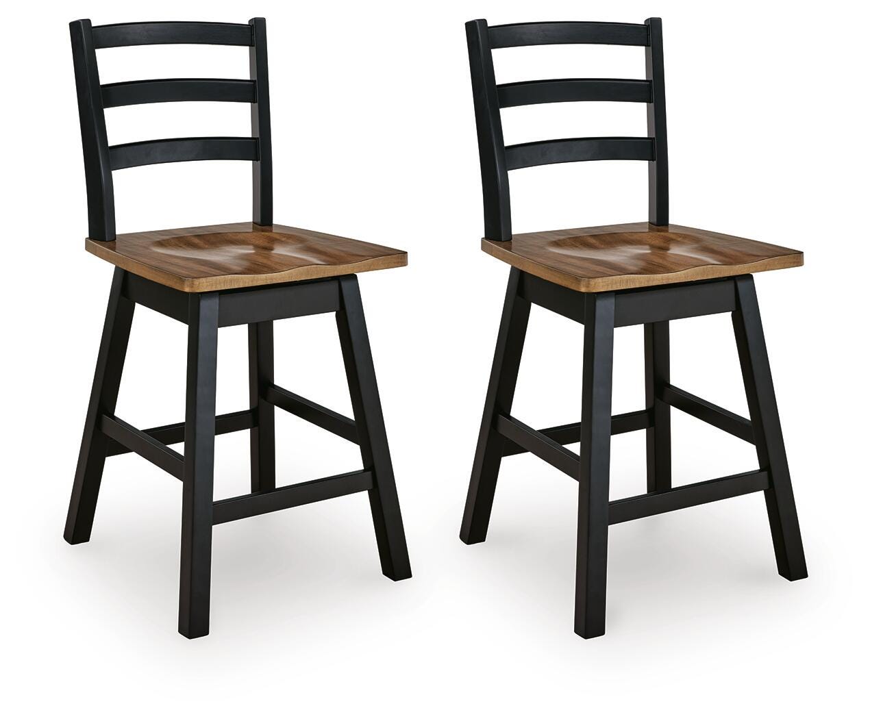 Best Deals Furniture - Ashley Furniture - Wildenauer Counter Height Barstool (Set of 2) - Counter Height Barstool (Set of 2) - D634-224X2