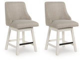 Best Deals Furniture - Ashley Furniture - Robbinsdale Counter Height Barstool (Set of 2) - Counter Height Barstool (Set of 2) - D642-324X2