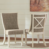 Best Deals Furniture - Ashley Furniture - Bolanburg Dining Chair (Set of 2) - Dining Chair (Set of 2) - D647-02X2