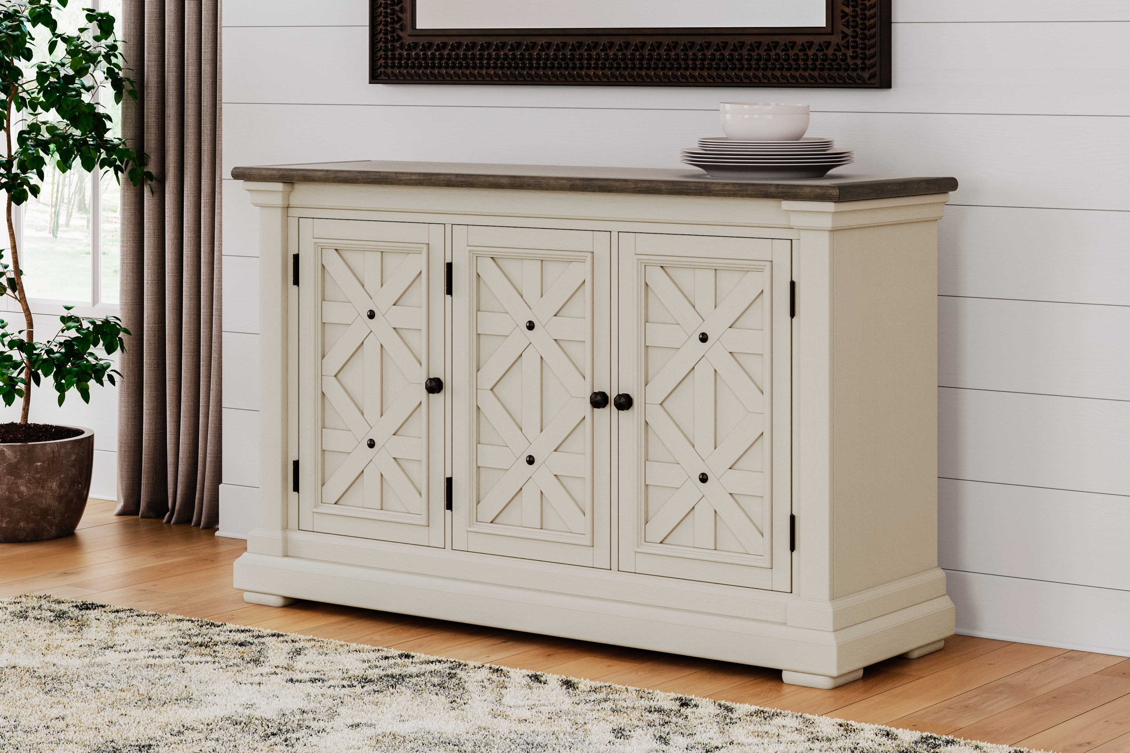 Best Deals Furniture - Ashley Furniture - Bolanburg Dining Server - Dining Room Server - D647-60