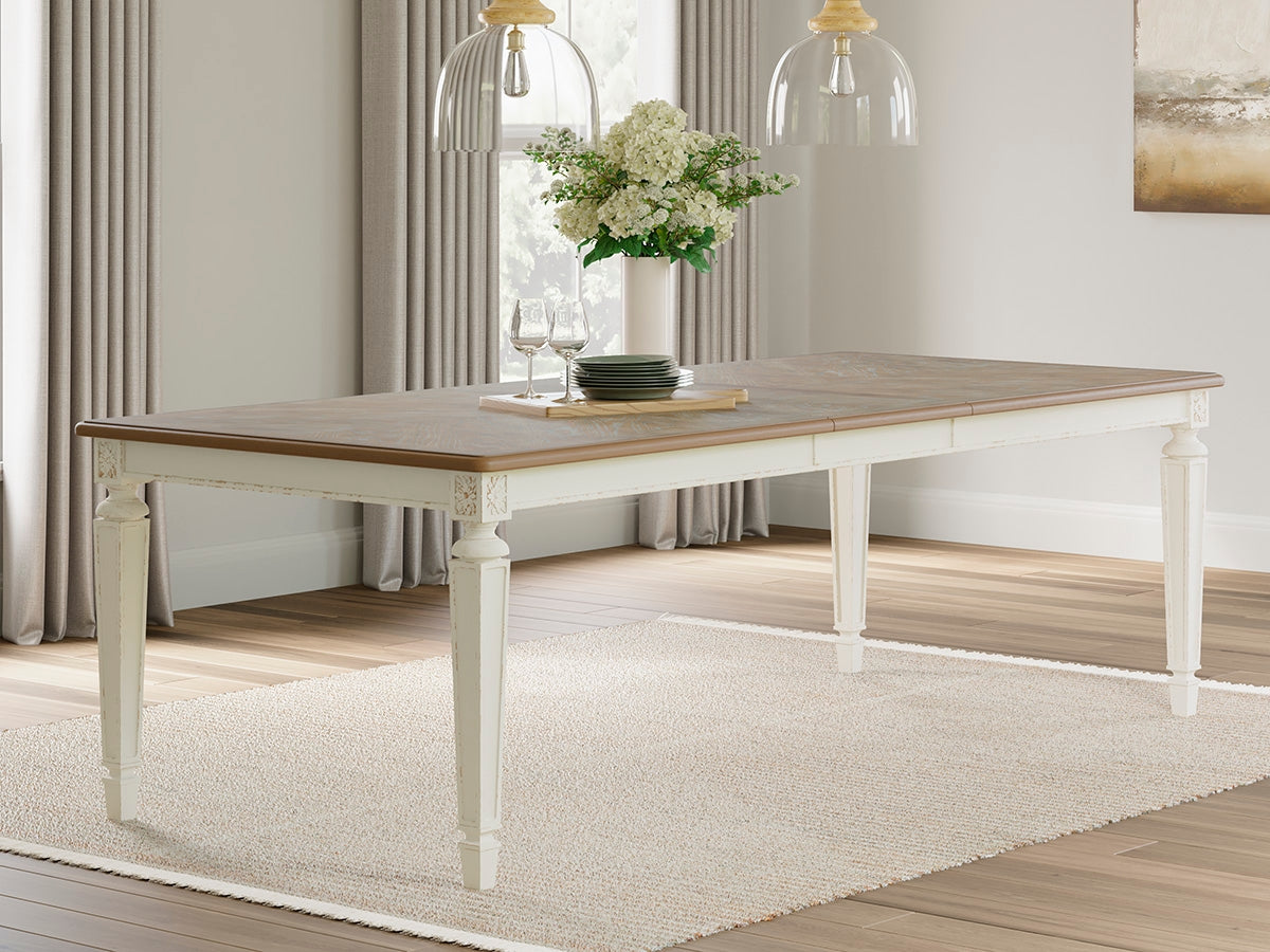 Best Deals Furniture - Ashley Furniture - Realyn Dining Extension Table - RECT Dining Room EXT Table - D743-45