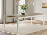 Best Deals Furniture - Ashley Furniture - Realyn Dining Extension Table - RECT Dining Room EXT Table - D743-45
