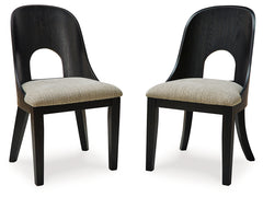 Rowanbeck Dining Table, 2 Arm Chairs and 4 Side Chairs