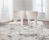 Best Deals Furniture - Ashley Furniture - Chalanna Dining Chair (Set of 2) - Dining Chair (Set of 2) - D822-01X2