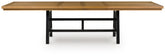 Best Deals Furniture - Ashley Furniture - Galliden Dining Extension Table - RECT Dining Room EXT Table - D841-55