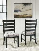 Best Deals Furniture - Ashley Furniture - Ridgester Dining Chair (Set of 2) - Dining Chair (Set of 2) - D858-02X2
