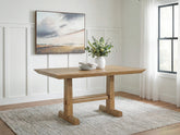 Best Deals Furniture - Ashley Furniture - Ridgester Counter Height Dining Table - RECT Dining Room Counter Table - D858-13