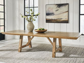Best Deals Furniture - Ashley Furniture - Ridgester Dining Extension Table - RECT Dining Room EXT Table - D858-45
