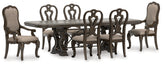 Best Deals Furniture - Ashley Furniture - Maylee Dining Table and 6 Chairs - Dining Table and 6 Chairs - D947D3