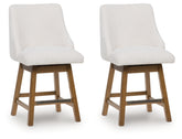 Best Deals Furniture - Ashley Furniture - Cabalynn Counter Height Barstool (Set of 2) - Counter Height Barstool (Set of 2) - D974-324X2