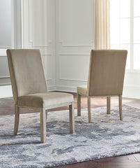 Best Deals Furniture - Ashley Furniture - Chrestner Dining Chair (Set of 2) - Dining Chair (Set of 2) - D983-01X2