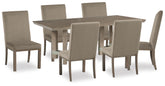 Best Deals Furniture - Ashley Furniture - Chrestner Dining Table and 6 Chairs - Dining Table and 6 Chairs - D983D5