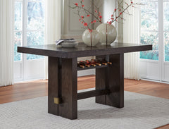 Best Deals Furniture - Ashley Furniture - Burkhaus Counter Height Dining Table - RECT Dining Room Counter Table - D984-32