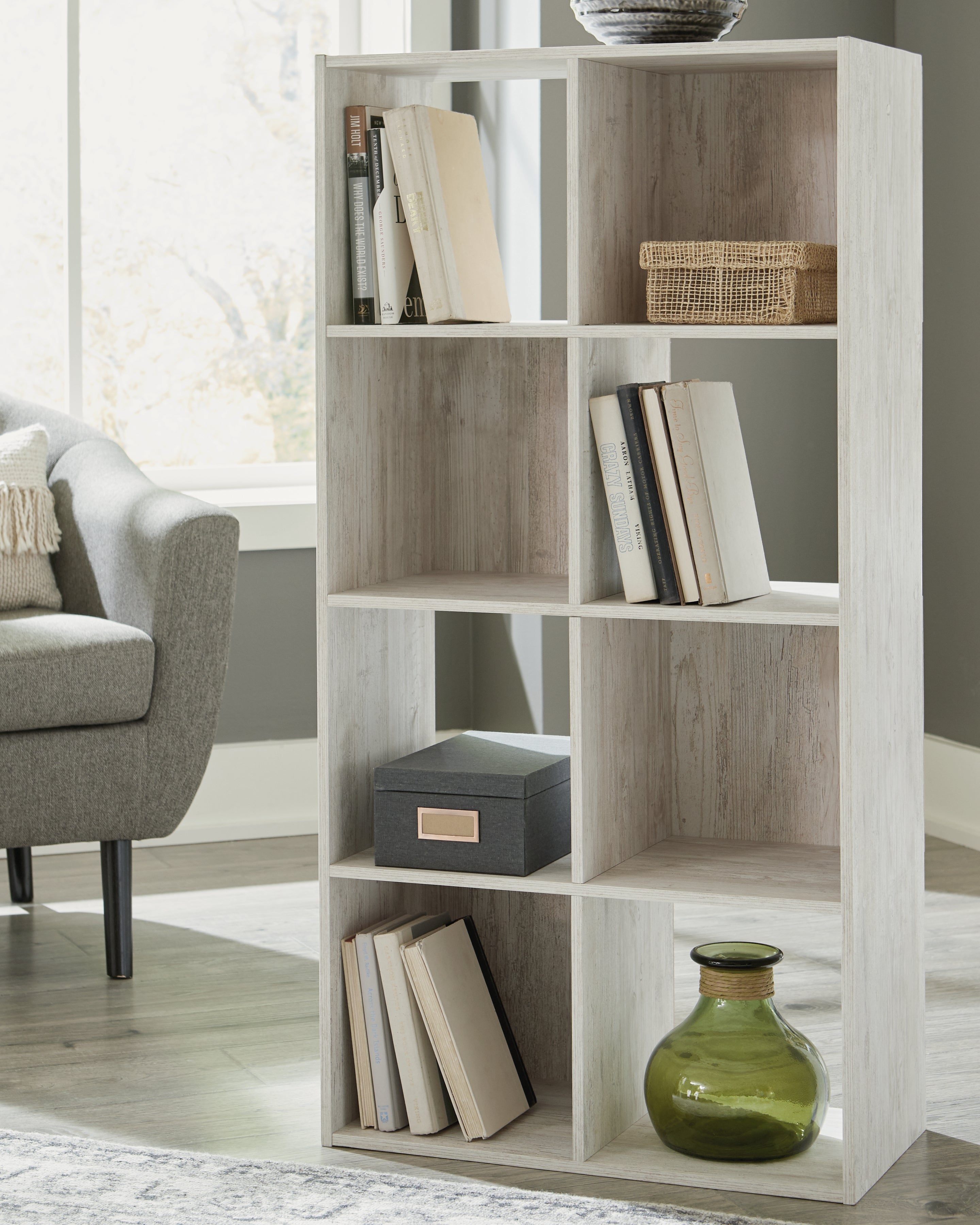 Best Deals Furniture - Ashley Furniture - Paxberry Eight Cube Organizer - Eight Cube Organizer - EA1811-4X2