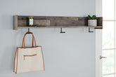 Best Deals Furniture - Ashley Furniture - Neilsville Wall Mounted Coat Rack with Shelf - Wall Mounted Coat Rack w/Shelf - EA2120-151
