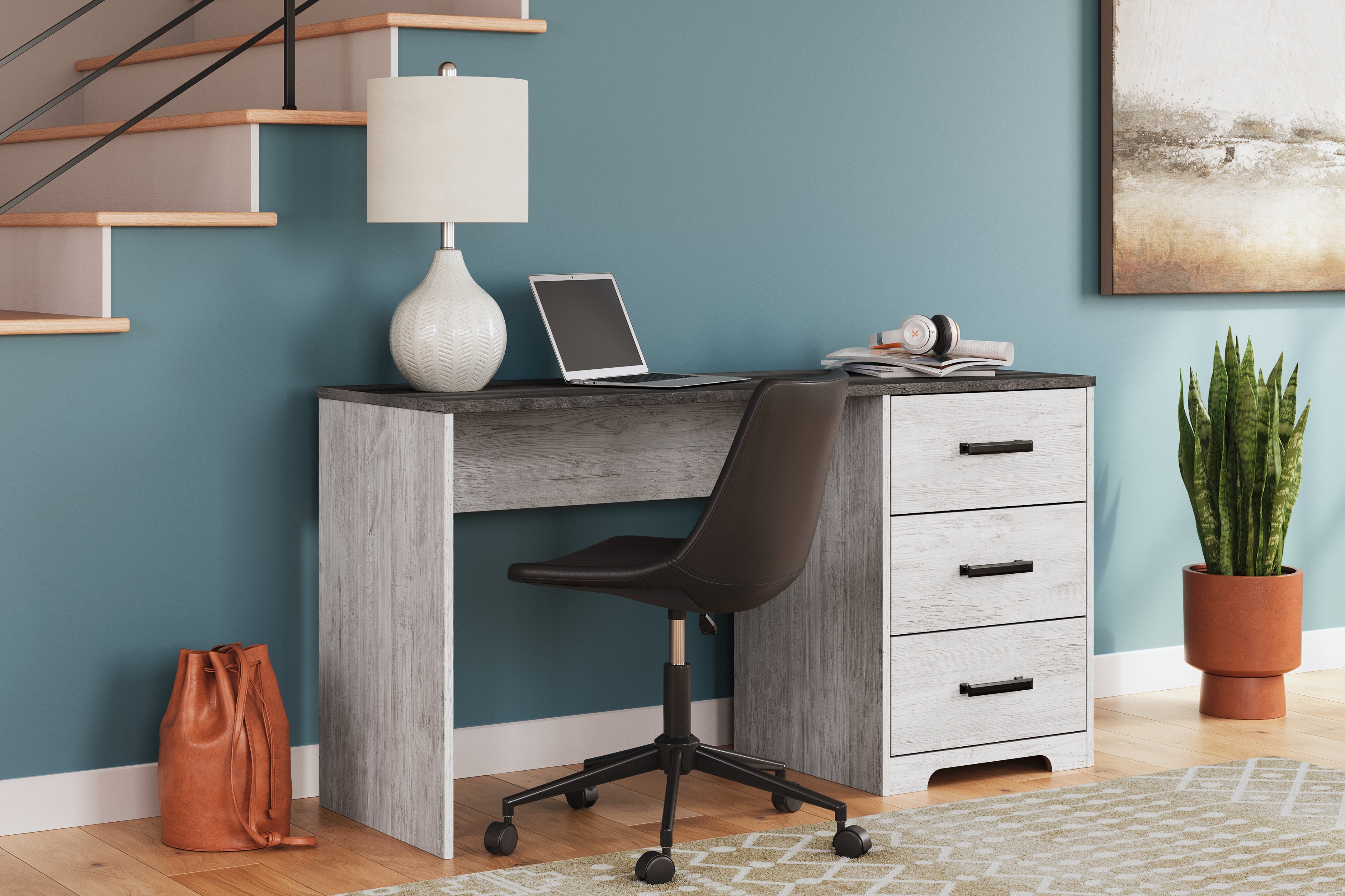 Best Deals Furniture - Ashley Furniture - Shawburn 54" Home Office Desk - Home Office Desk - H4121-34