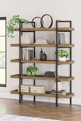 Best Deals Furniture - Ashley Furniture - Montia 76" Bookcase - Bookcase - H632-70