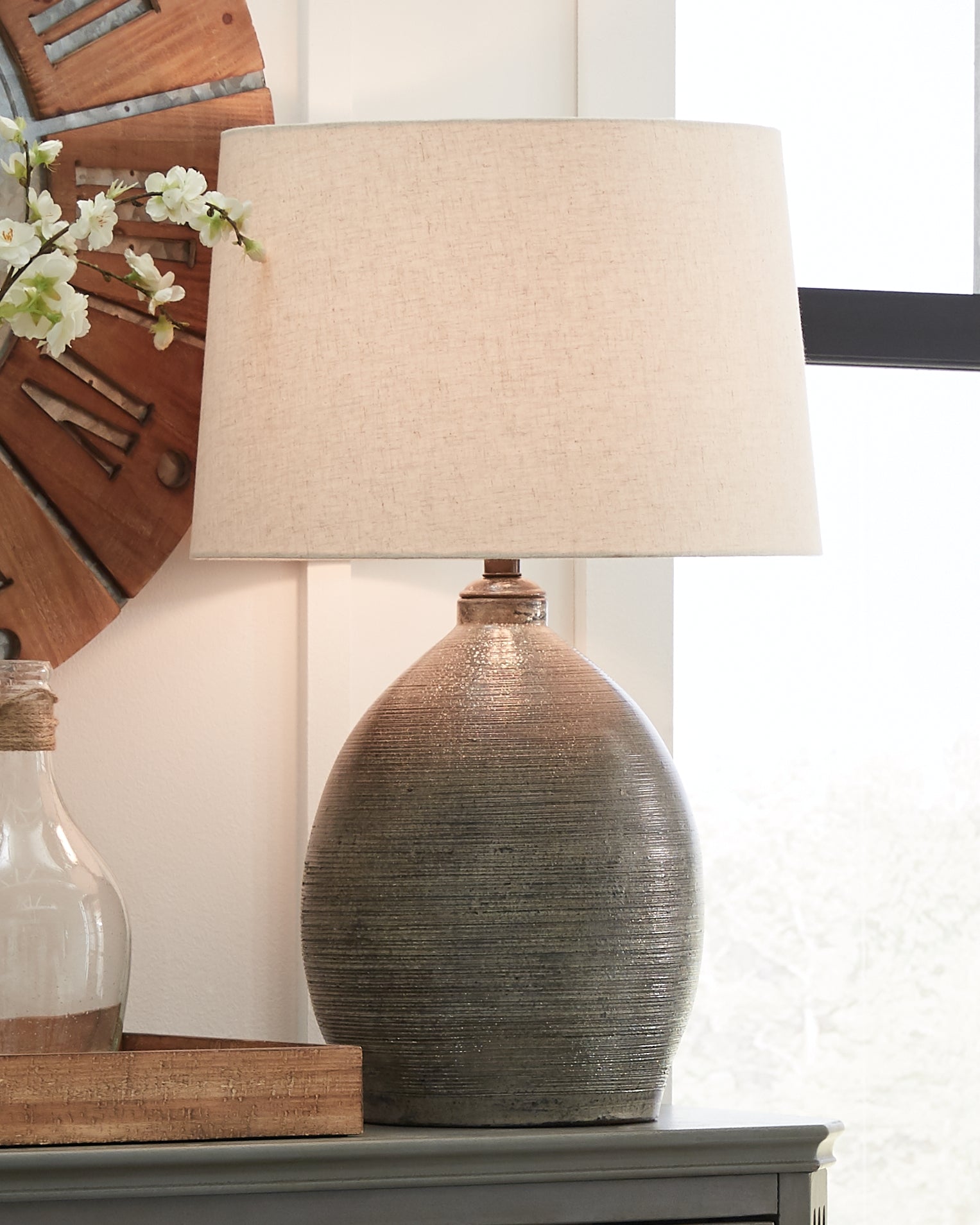 Best Deals Furniture - Ashley Furniture - Joyelle Table Lamp (Set of 2) - Table Lamp (Set of 2) - L100744X2