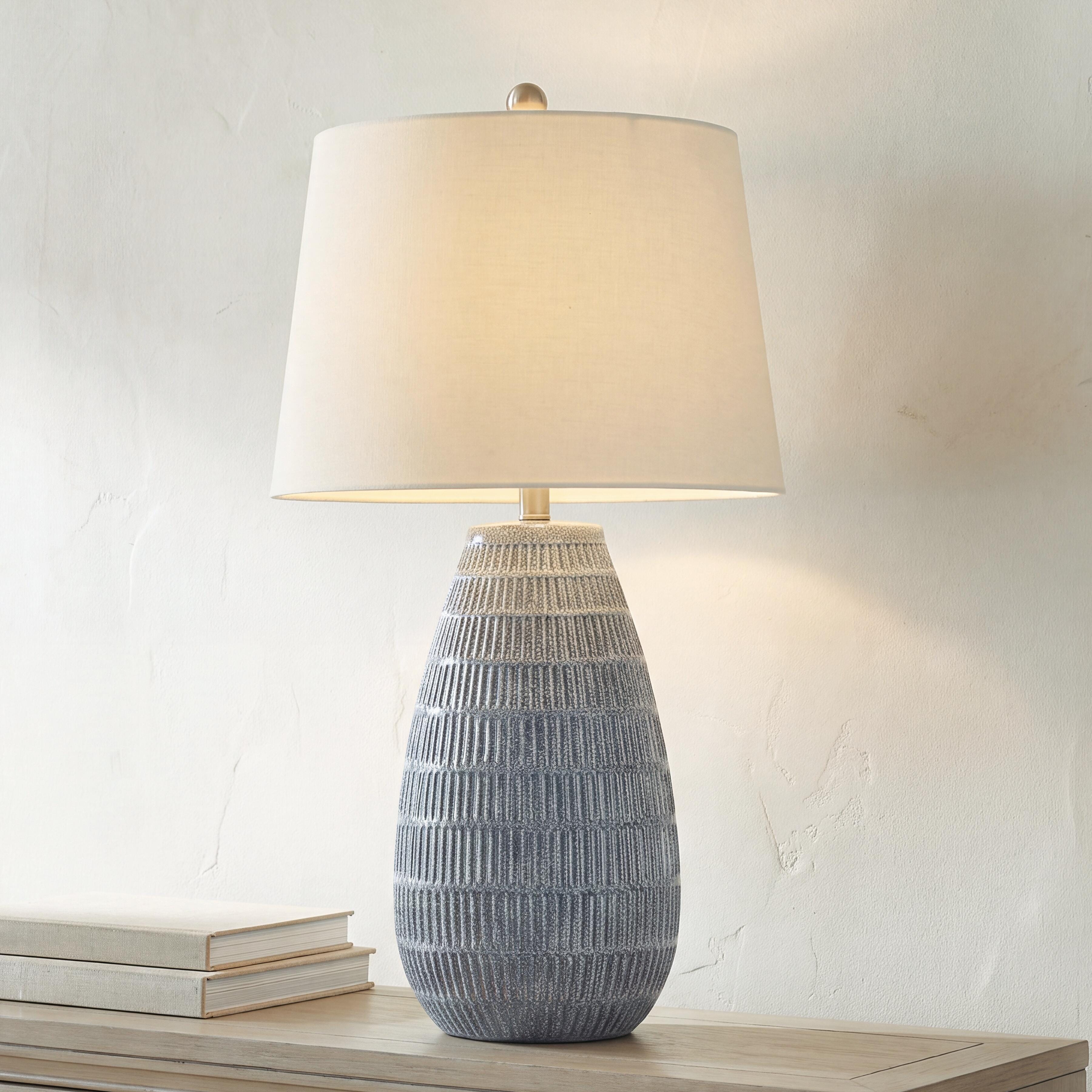 Best Deals Furniture - Ashley Furniture - Kaidins Table Lamp - Ceramic Table Lamp (1/CN) - L100984